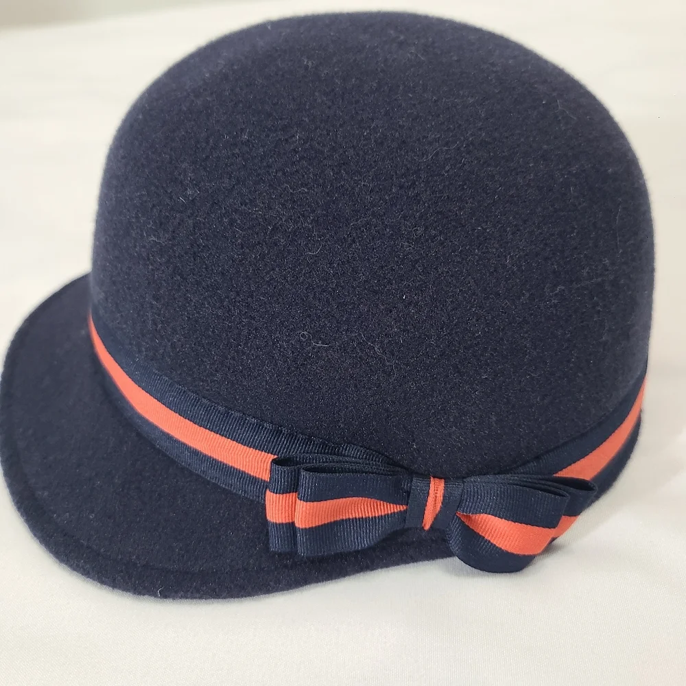 Janie and Jack Navy‎ Blue Hat Size 2T to 3